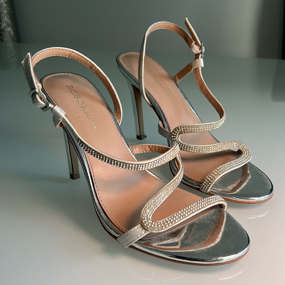 Rarely worn sparkly BCBG heels